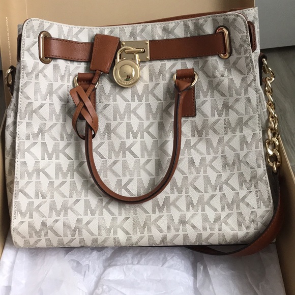 Michael Kors Hamilton Logo Bag Large - Picture 2 of 8